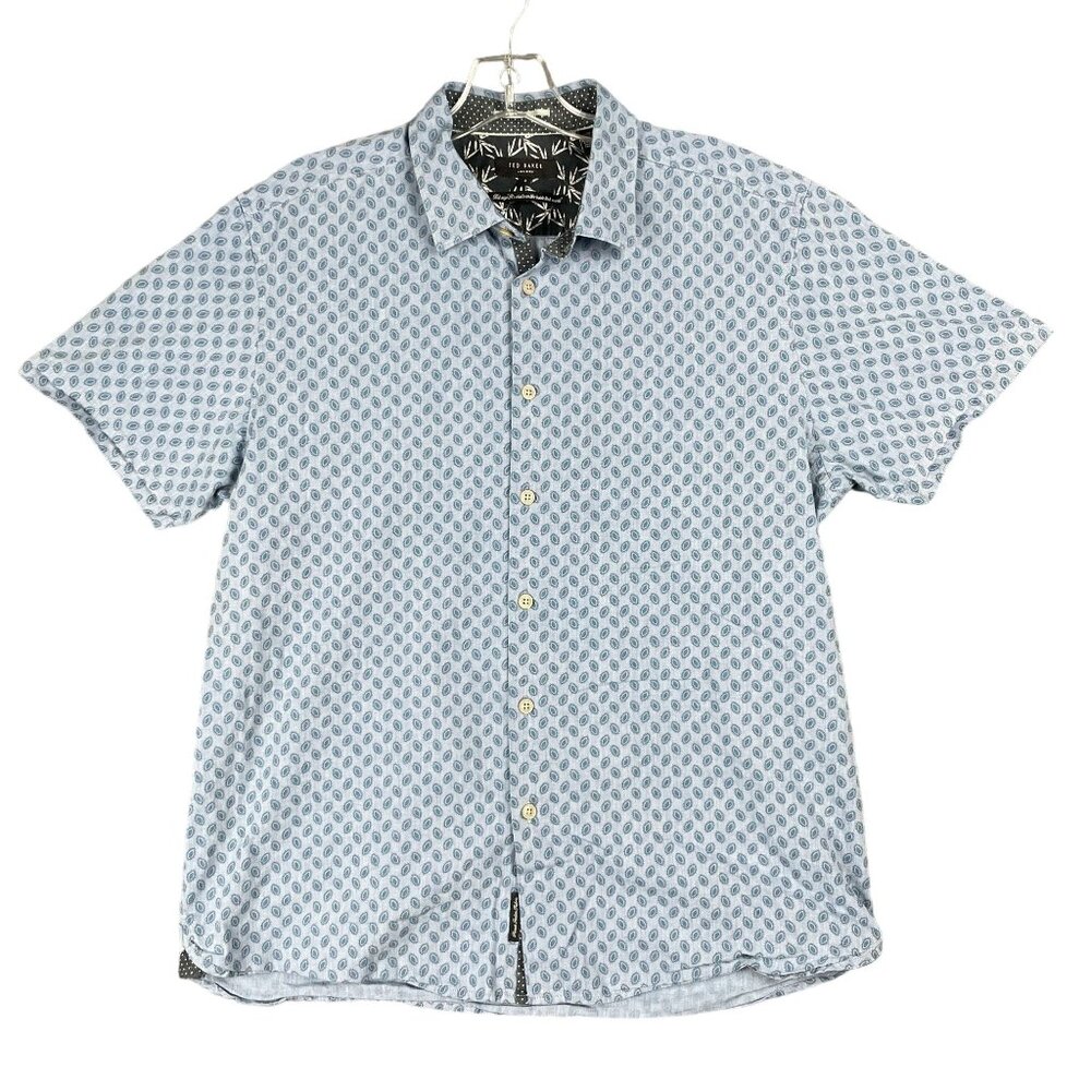 Ted Baker London Mens Shirt Size XL/5 Work Career Office Casual Capsule Everyday